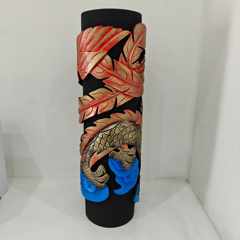 Decoratieve cilinder met actieve kool